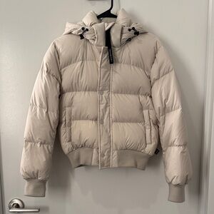 Super Puff Cream Puffer Jacket